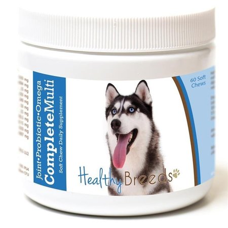 HEALTHY BREEDS Healthy Breeds 192959009026 Siberian Husky all in one Multivitamin Soft Chew - 60 Count 192959009026
